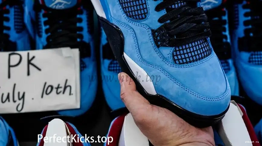 RETAIL Jordan Jack Retro TO READY SHIP Cactus MATERIALS 4 Travis PK5.0 Scott 0607
